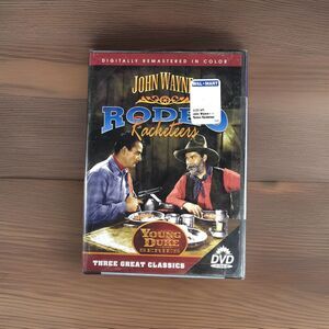 John Wayne Rodeo Racketeers DVD Young Duke Series Gabby Hayes 3 Great Westerns